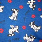Fabric 6 - Cute Puppy Blue